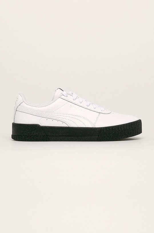 Puma - Topánky Carina L 370325 usňová koža biela 370325