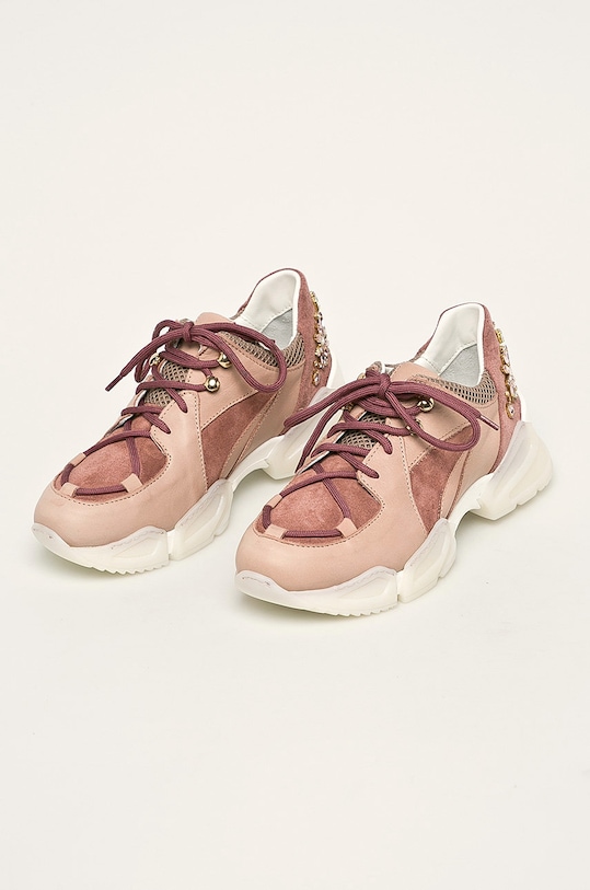 Twinset - Обувки 192TCT112.S11410 розов AW19