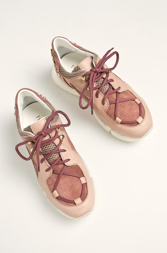 Twinset - Обувки 192TCT112.S11410 розов