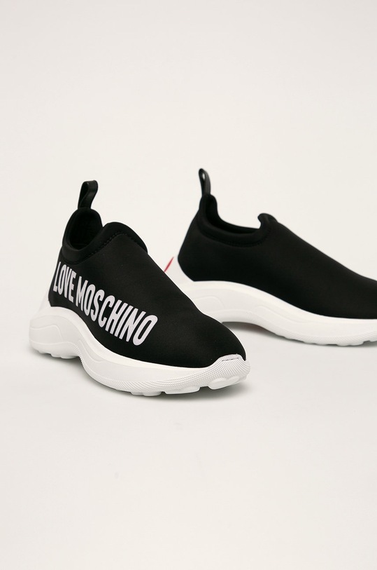Love Moschino - Topánky JA15206G18IO0000 čierna AW19