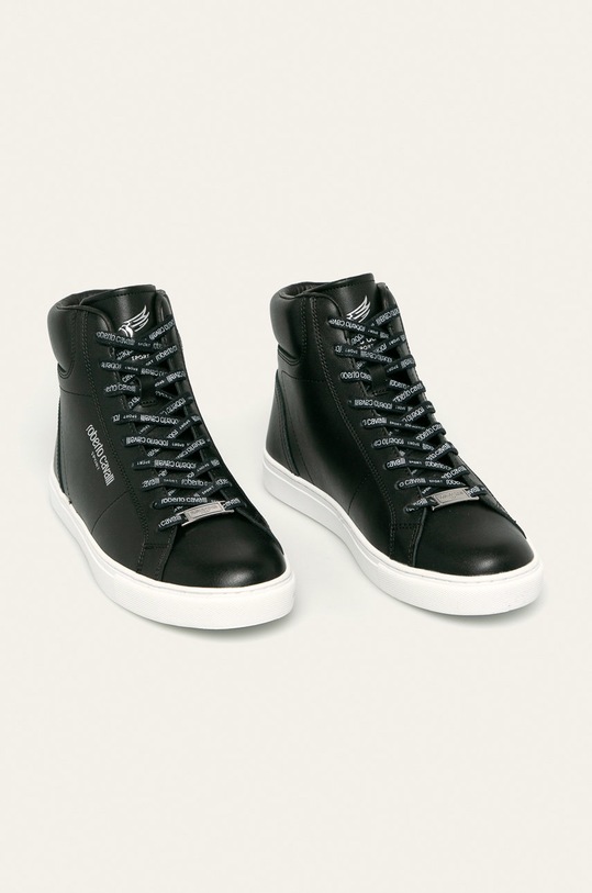 Roberto Cavalli Sport - Ghete de piele JYX27Y.FT038 negru AW19