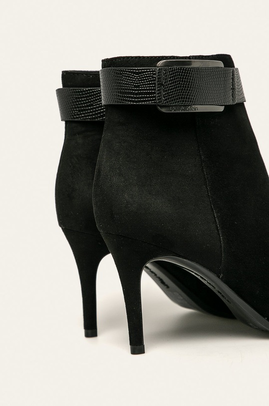 Boty Calvin Klein - Nízké kozačky E7478 černá