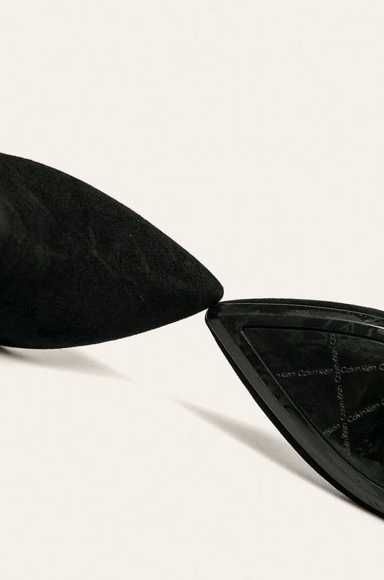 Calvin Klein - Nízké kozačky E7478 černá