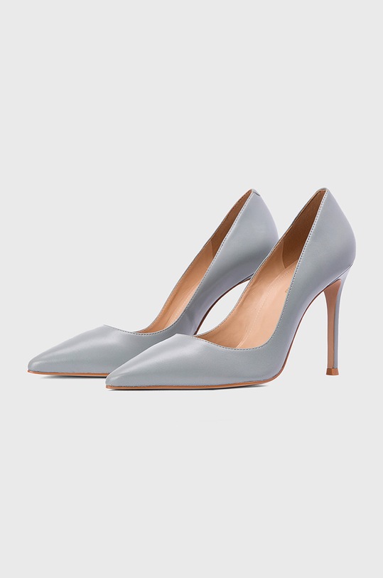 Kazar Studio - Stilettos de piele 40357.01.11 gri ZW19