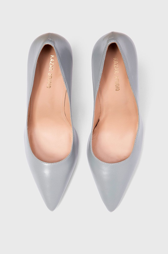 Kazar Studio - Stilettos de piele gri 40357.01.11