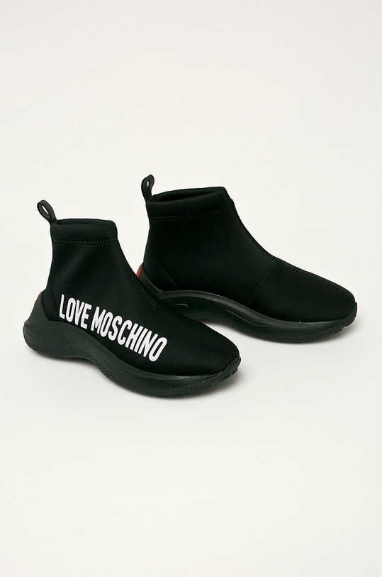 Love Moschino - Topánky JA15216G18IO000A čierna AW19