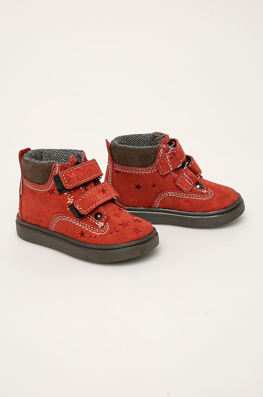 Mrugała - Buty dziecięce 6104.9.JANU czerwony AW19