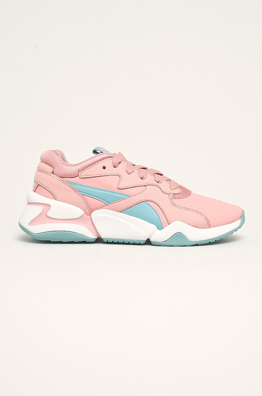 Puma - Дитячі черевики Nova Core Sl 370129 синтетичний рожевий 370129