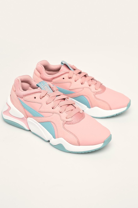 Puma - Дитячі черевики Nova Core Sl 370129 370129 рожевий AW19