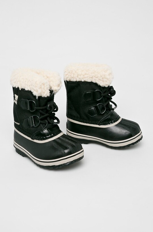 Sorel - Дитячі чоботи Childrens Yoot Pac 1855212 чорний AW23