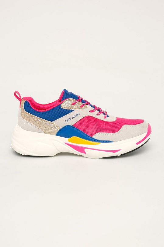 Pepe Jeans - Pantofi copii Sinyu Girl Action textil roz PGS30416