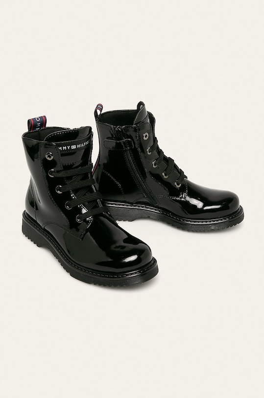 Tommy Hilfiger - Bocanci copii T4A5.30445.0765.28.33 negru AW19