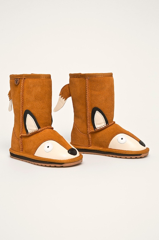 Emu Australia - Παιδικές μπότες χιονιού Fox K12074.Fox καφέ AW19