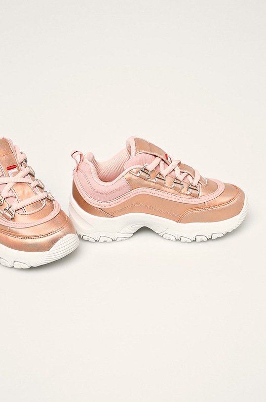 Fila - Detské topánky Strada M Low 1010782. ružová AW19