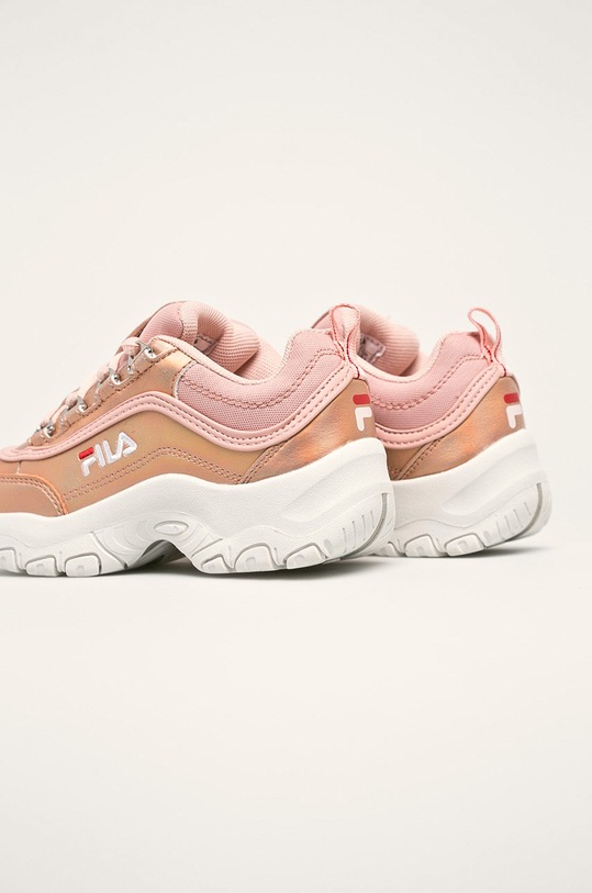 Chlapec Fila - Detské topánky Strada M Low 1010782. ružová