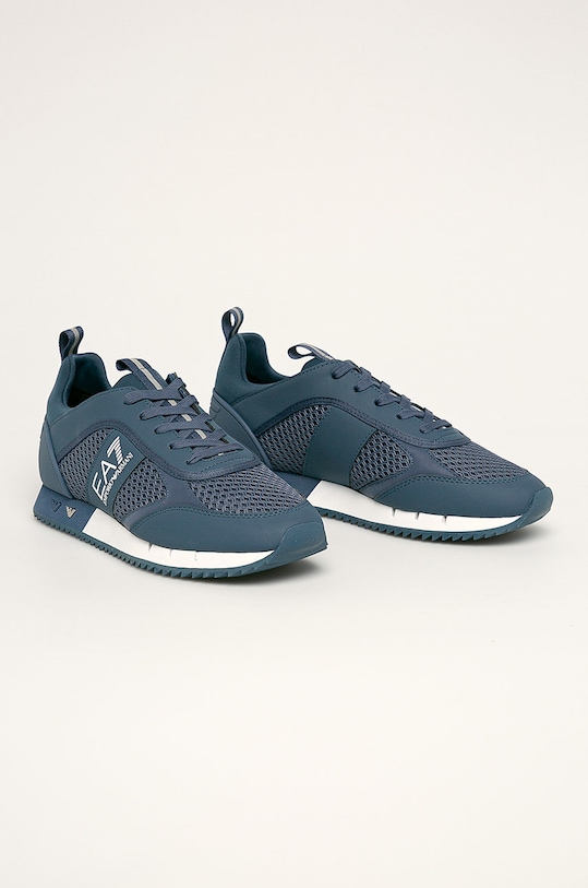 EA7 Emporio Armani - Buty XK050.X8X027 XK050.X8X027 niebieski AA00