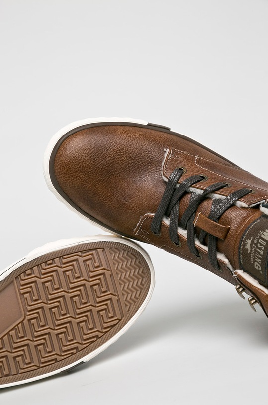 Boty Boty Mustang 4072602 hnědá