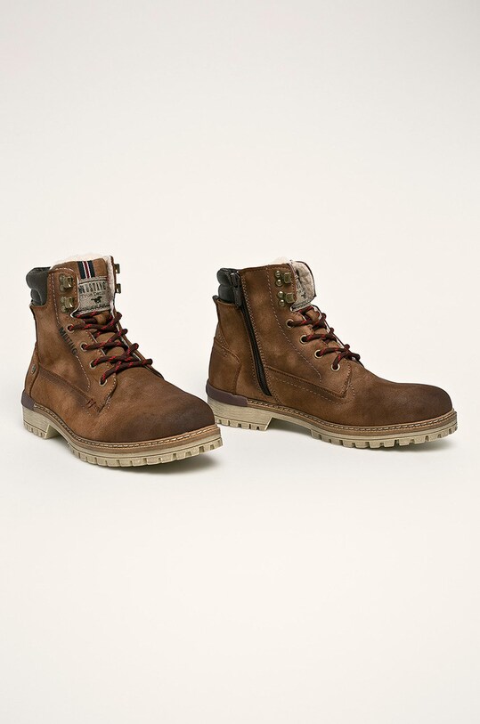 Mustang - Buty 4142602 brązowy AW19