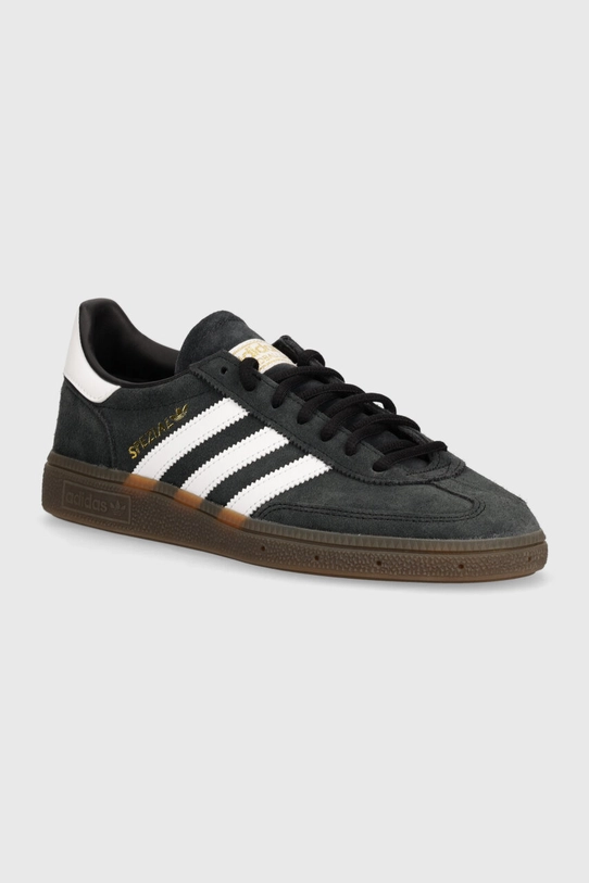 adidas Originals σουέτ αθλητικά παπούτσια φλατ μαύρο DB3021