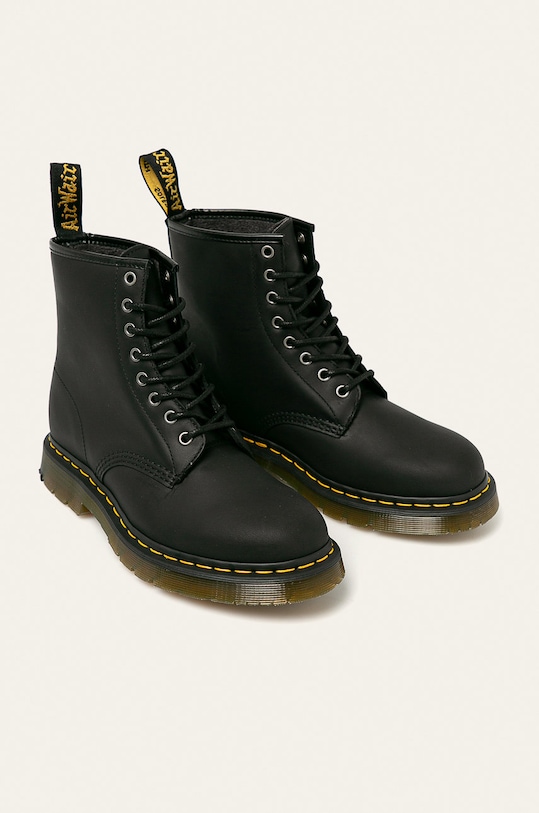 Dr. Martens bocanci de piele 1460 24039001 negru AA00