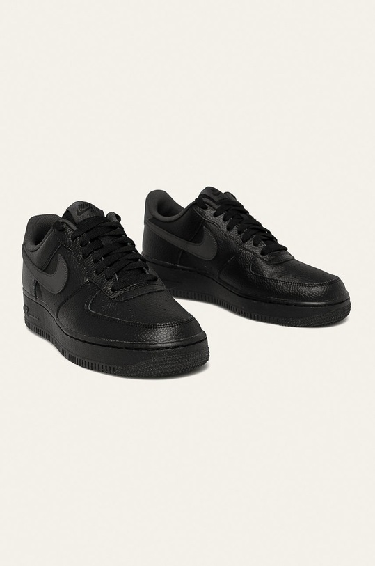 Nike Sportswear - Topánky Nike Air Force 1 '07 3 CI0059 čierna AW19