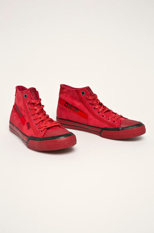 Big Star - Tenisky EE174082 červená AW19
