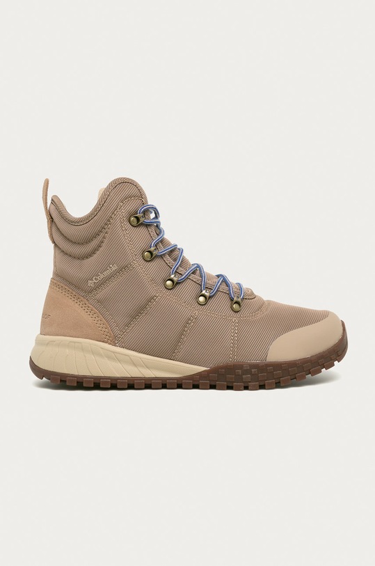 Columbia buty wysokie FAIRBANKS OH skóra zamszowa beżowy 1746011