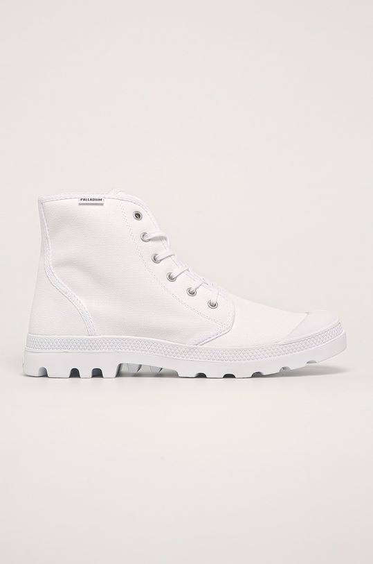 Palladium - Kecky hladký bílá 75349.