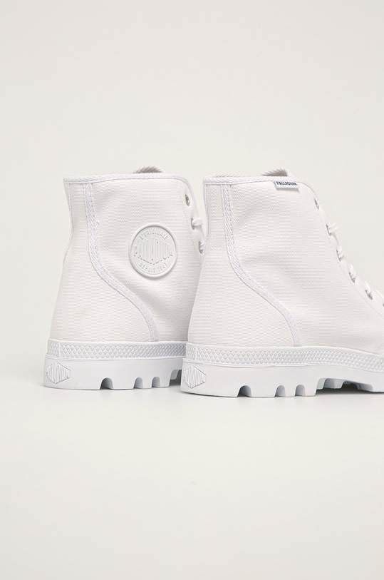 Boty Palladium - Kecky 75349. bílá