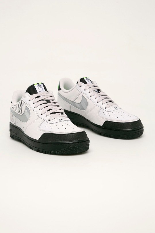 Nike Sportswear - Ghete de piele Air Force 1 '07 Lv8 2 BQ4421 gri AW19