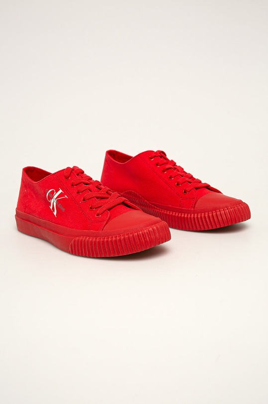 Calvin Klein Jeans - Tenisi S0593 rosu AW19