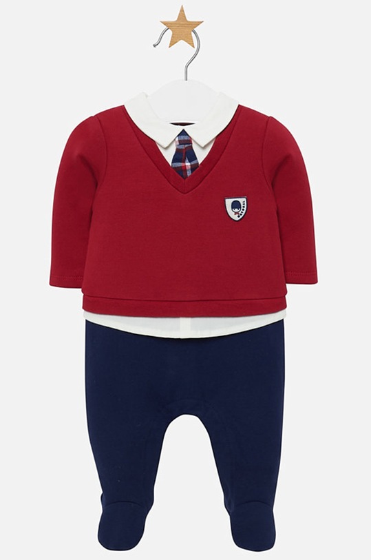 Mayoral - Dupačky pre bábätká 60-86 cm červená 2612.1H.newborn