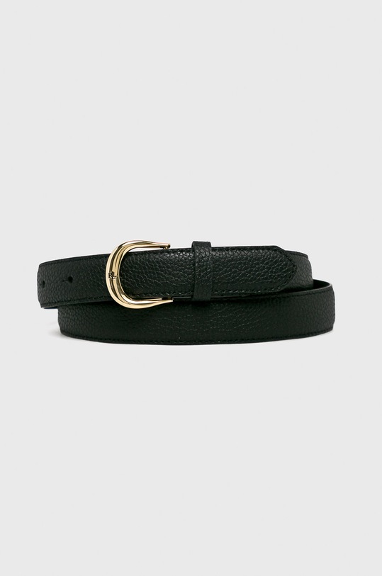 Lauren Ralph Lauren - Curea de piele negru 412754812001
