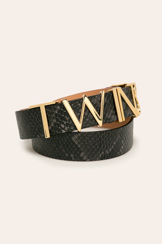 Twinset - Curea de piele negru 192TA4309.S10990