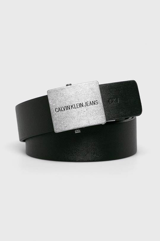 Calvin Klein Jeans - Curea de piele negru K50K504900