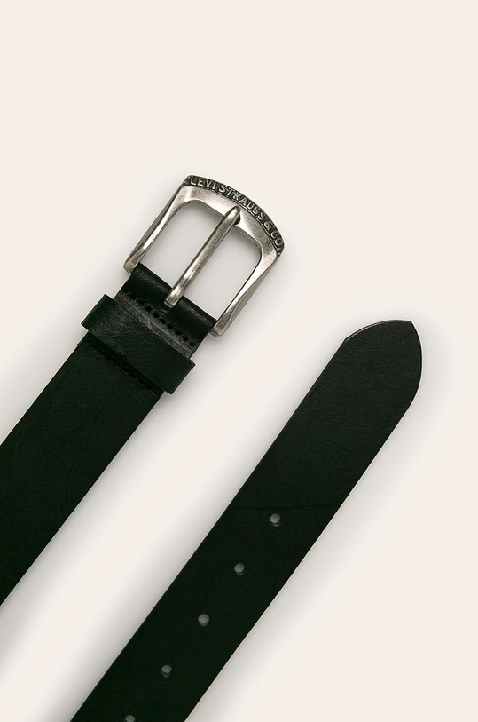 Levi's - Kožený opasok 38016.0098 čierna AW19