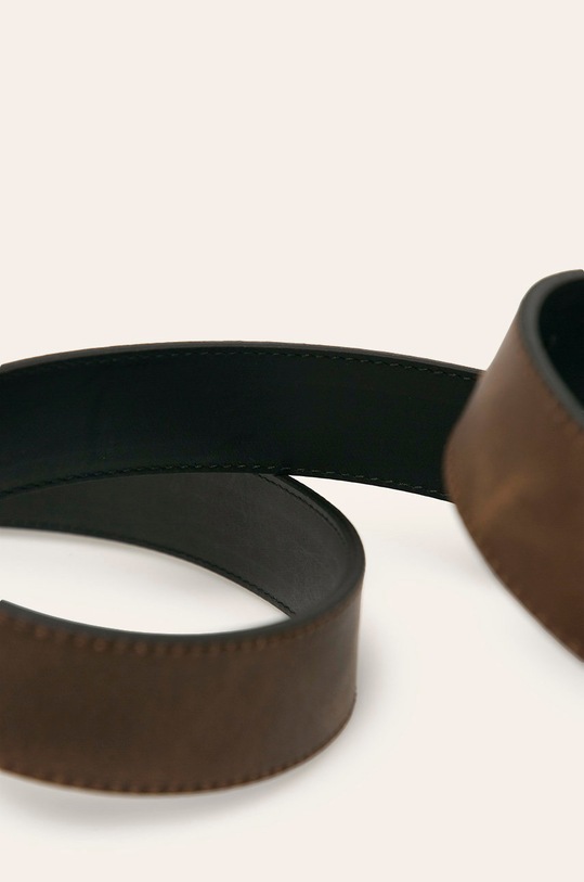 Levi's - Obojstranný kožený opasok 38017.0023 čierna AW19
