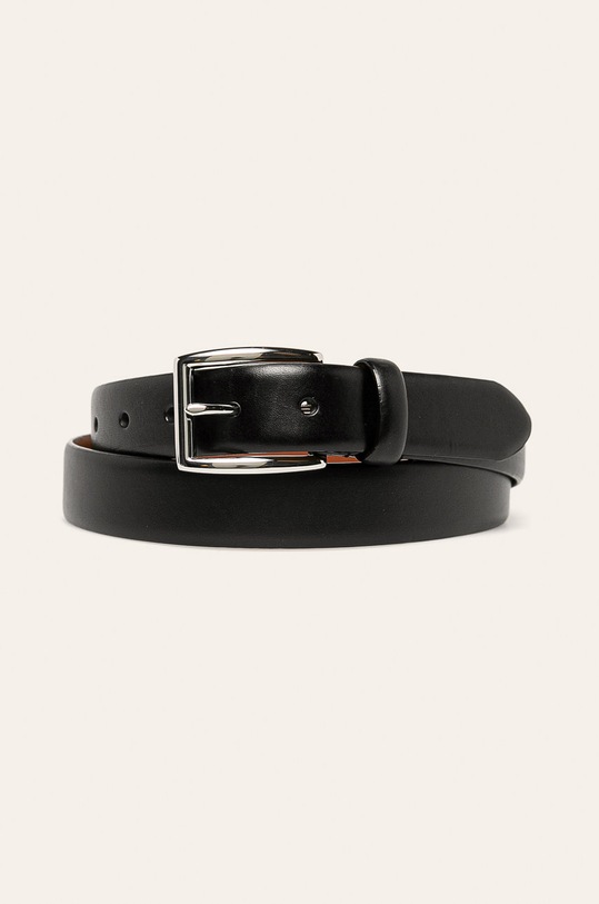 Kožený pásek Polo Ralph Lauren černá 405761962001