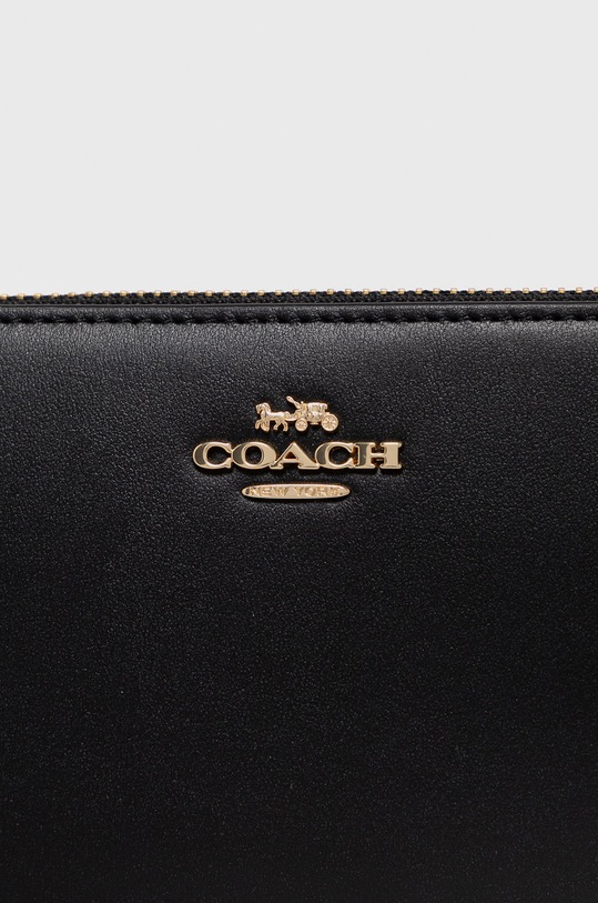 Coach portfel skórzany 73738 czarny 73738