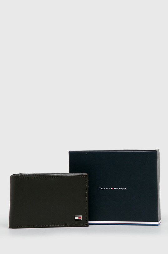 Tommy Hilfiger - Portofel de piele maro AM0AM00671