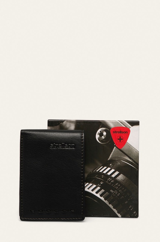 Kožená peněženka Strellson 4010000226.702 hnědá