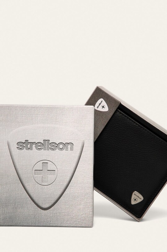 Strellson - Δερμάτινο πορτοφόλι 4010001047.900 μαύρο