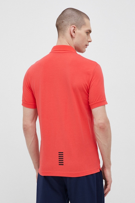 Odzież EA7 Emporio Armani polo PJM5Z.8NPF04 pomarańczowy