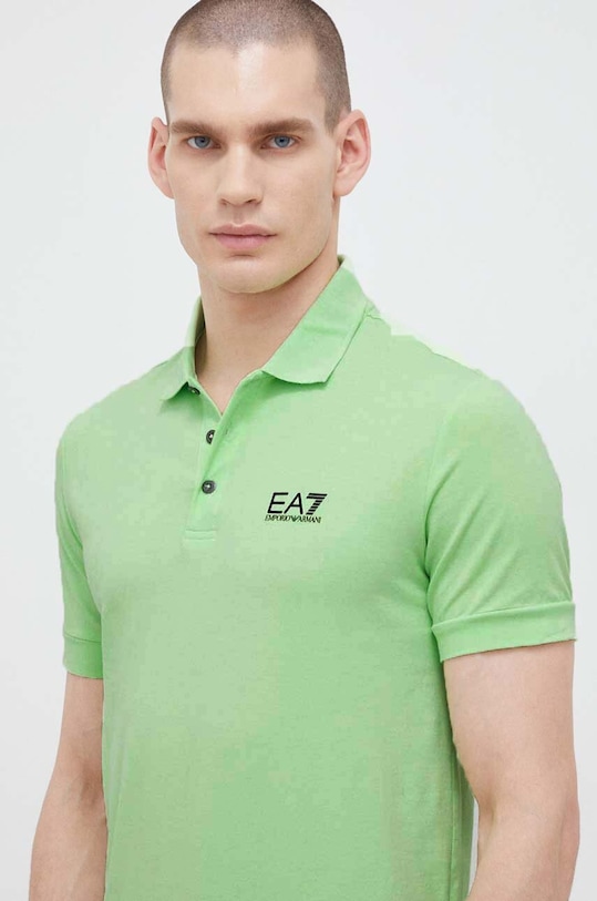 EA7 Emporio Armani polo zielony PJM5Z.8NPF04