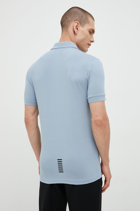 EA7 Emporio Armani - Polo PJM5Z.8NPF04 niebieski PJM5Z.8NPF04