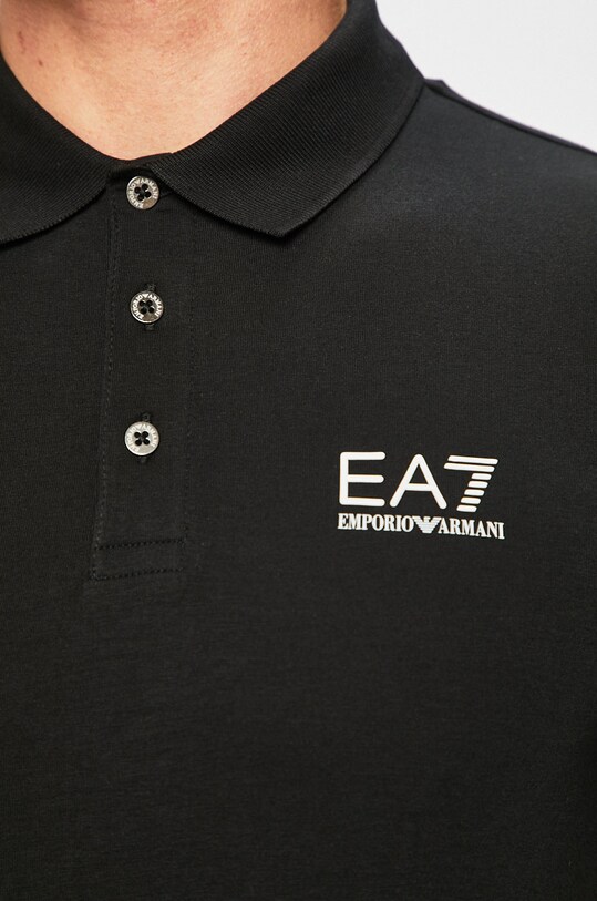 EA7 Emporio Armani - Polo PJM5Z.8NPF04 PJM5Z.8NPF04 czarny