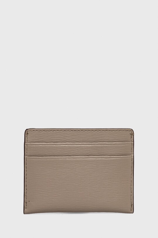 Kožené pouzdro na karty Dkny R92Z3C09 béžová SS22