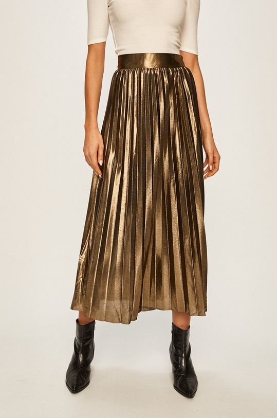 Only - Szoknya sima arany 15189586