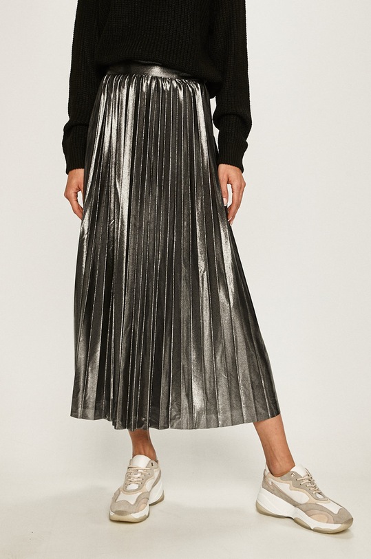 Only - Szoknya sima ezüst 15189586