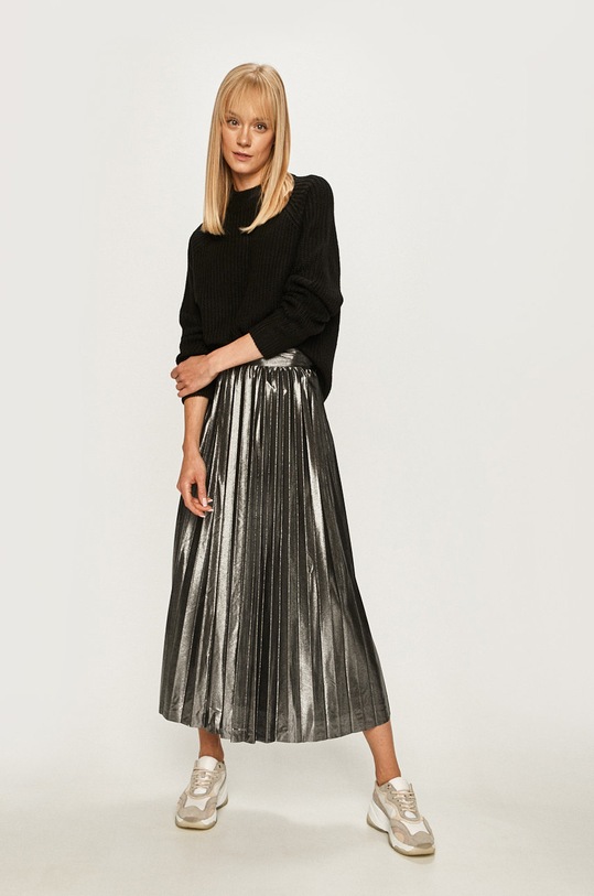 Only - Szoknya 15189586 ezüst AW19